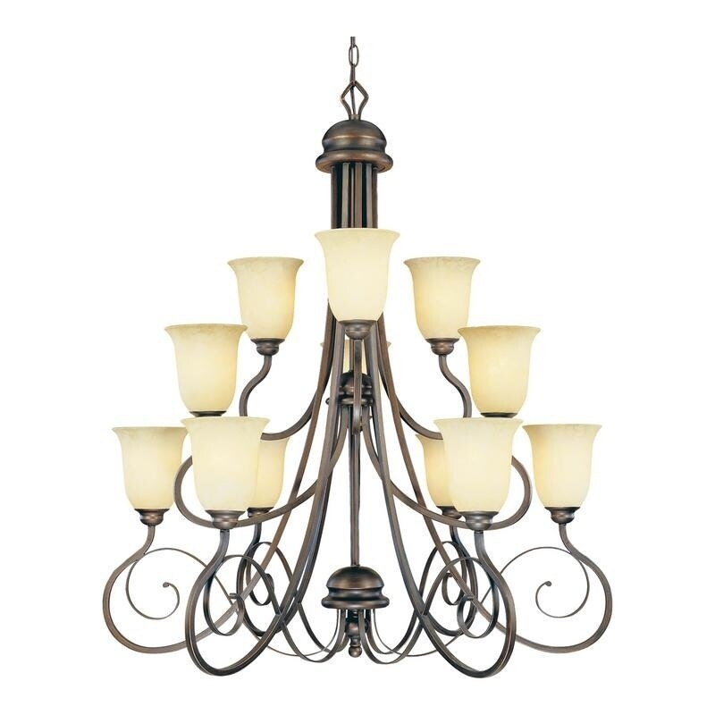 Millennium Lighting Chateau Chandelier - Bronze - Chandeliers For Bedrooms by Overstock.com