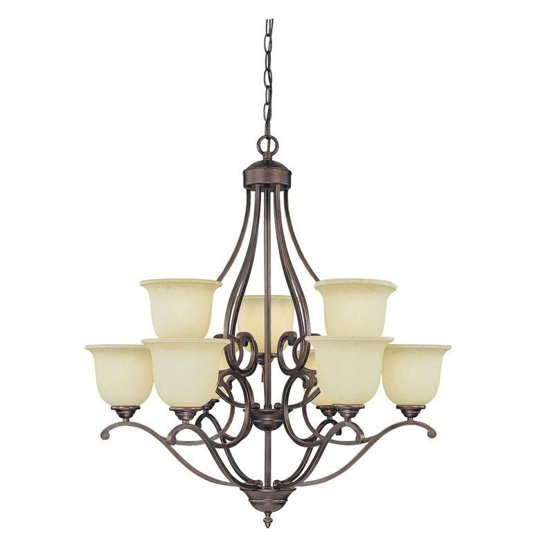 Millennium Lighting Courtney Lakes Chandelier - Bronze - Chandeliers For Bedrooms by Overstock.com