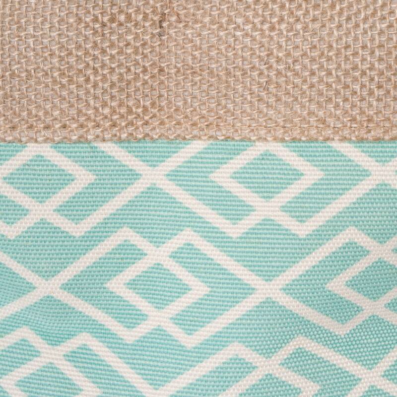DII Rectangle Burlap Decorative Storage Bin