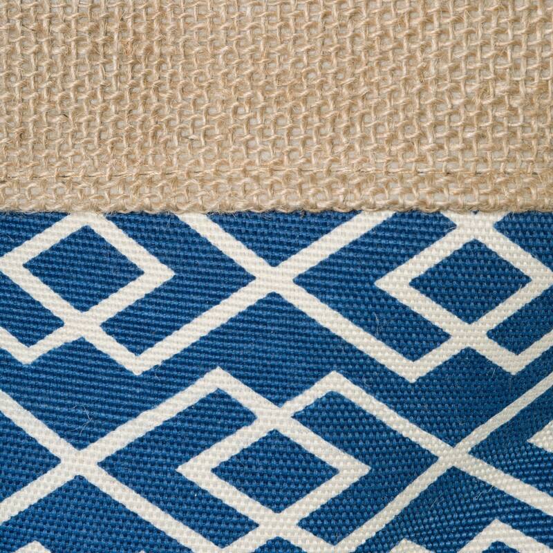 DII Rectangle Burlap Decorative Storage Bin