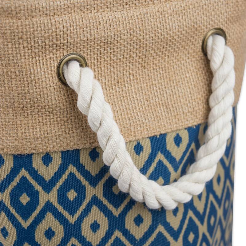 DII Rectangle Burlap Decorative Storage Bin