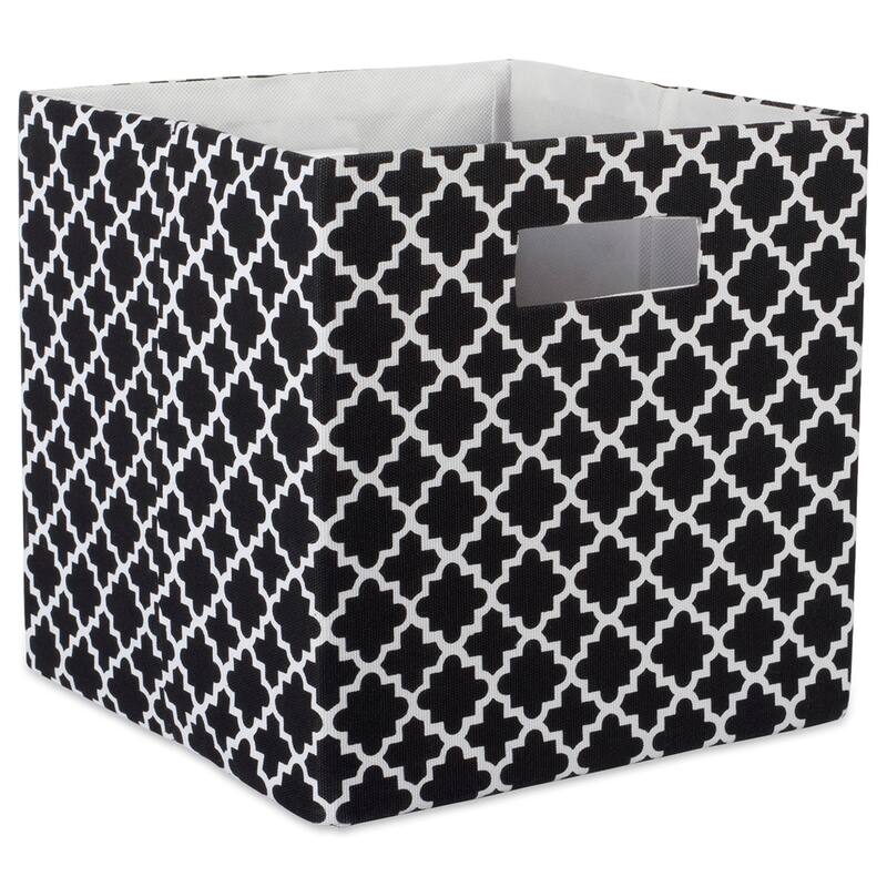 DII Polyester Decorative Storage Cube