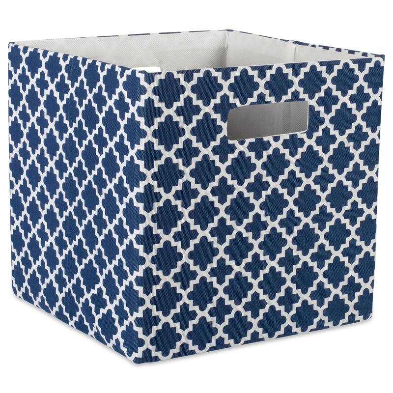DII Polyester Decorative Storage Cube