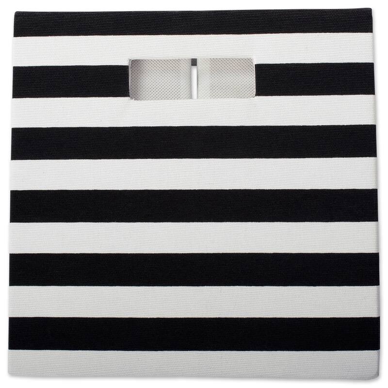 DII Polyester Decorative Storage Cube