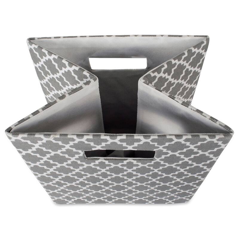 DII Polyester Decorative Storage Cube