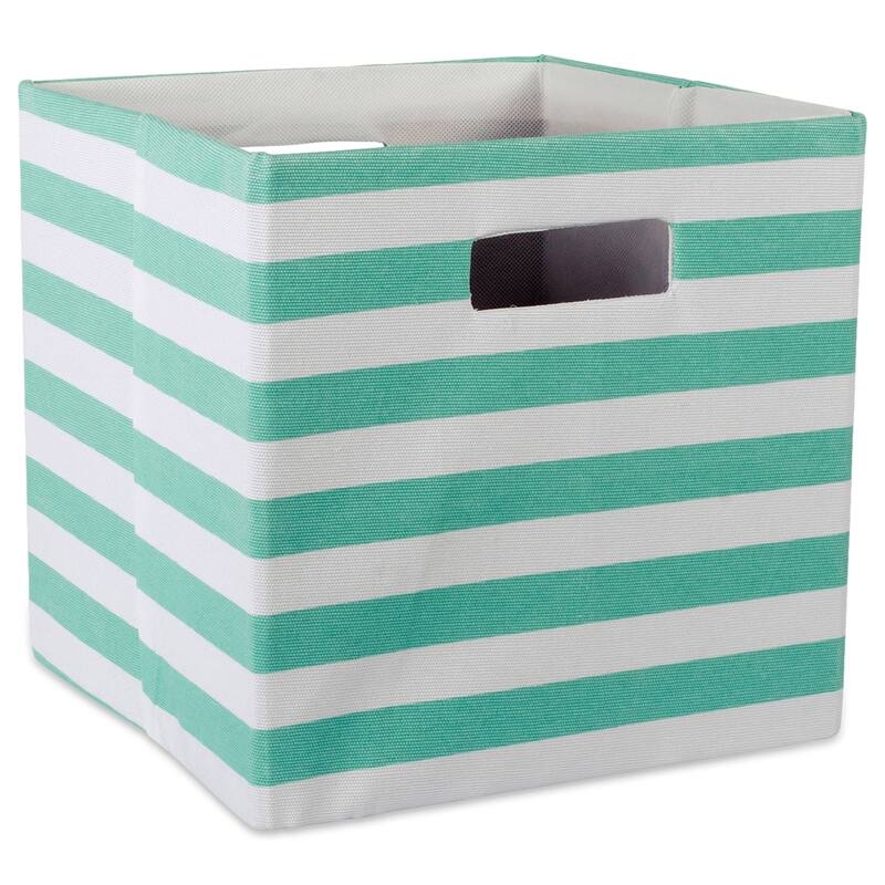 DII Polyester Decorative Storage Cube