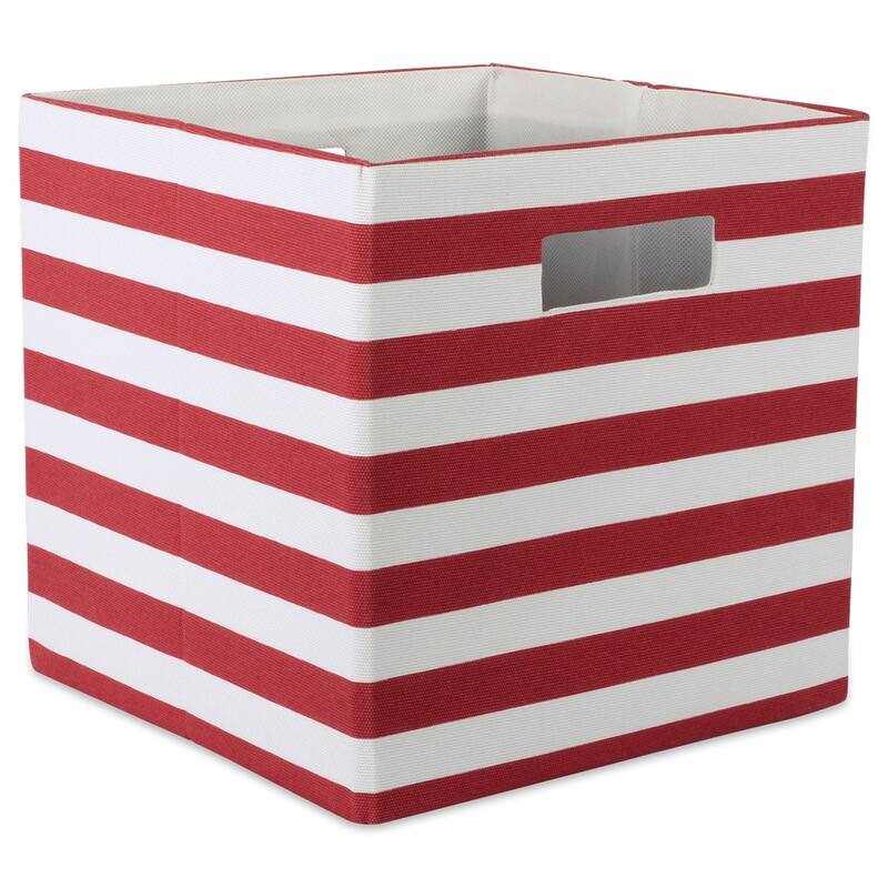 DII Polyester Decorative Storage Cube