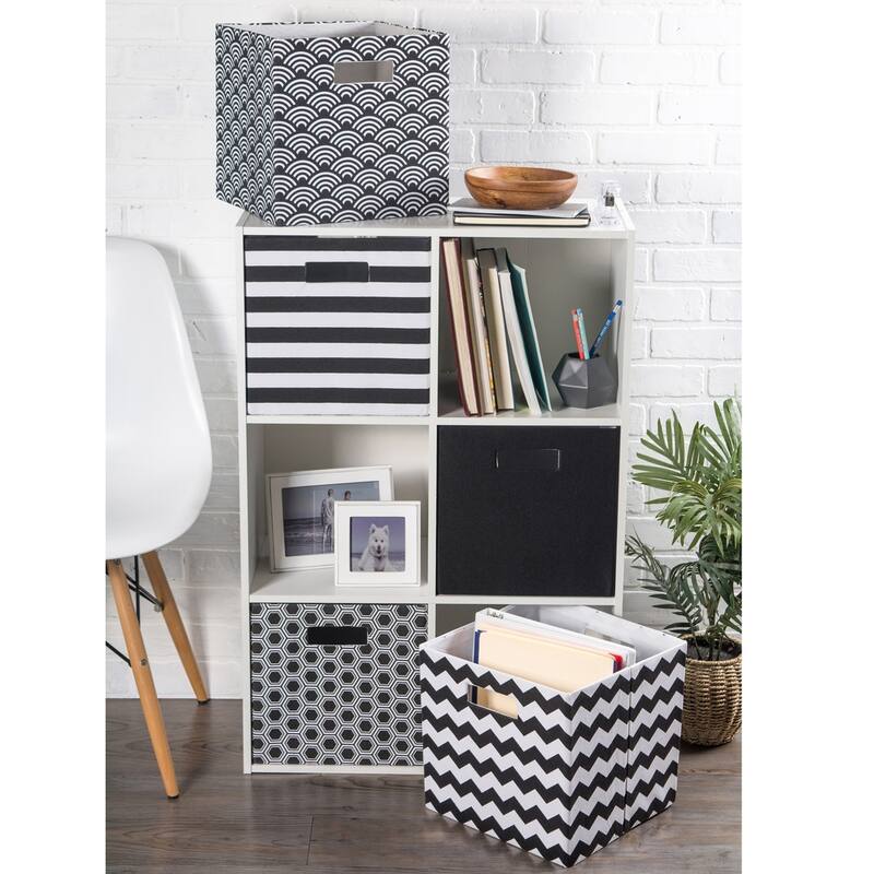 DII Polyester Decorative Storage Cube