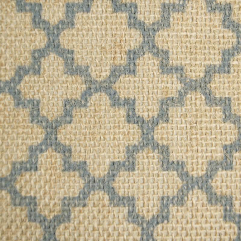 DII Round Burlap Decorative Storage Bin