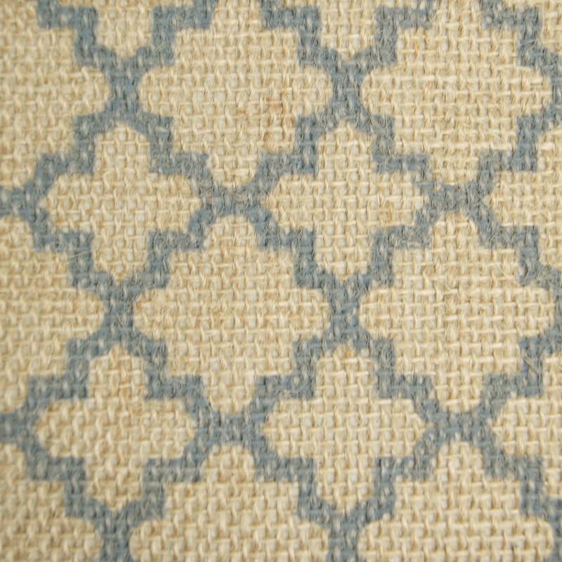 DII Round Burlap Decorative Storage Bin