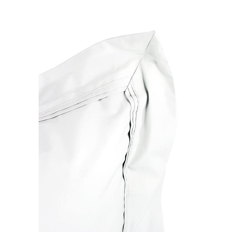 Soild Crisp Percale Cotton 2 Pleats Duvet Set