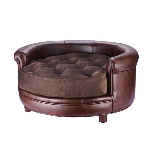leather dog beds for large dogs