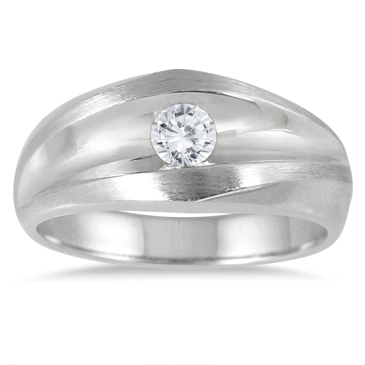 two carat diamond ring solitaire