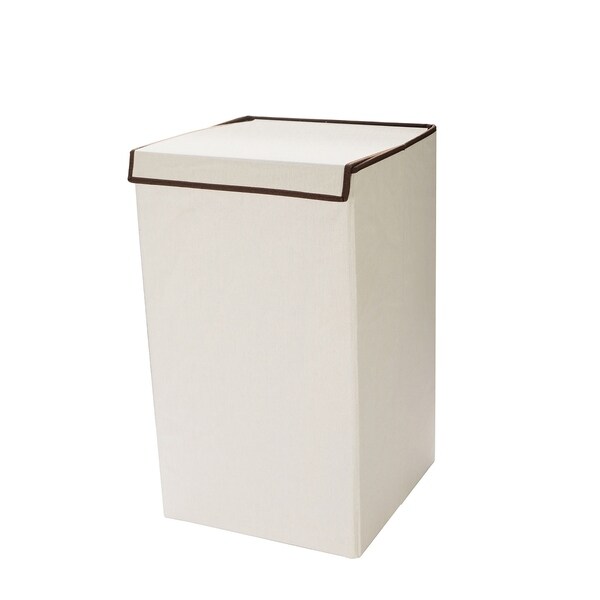 Shop Villacera Deluxe Laundry Hamper with Lid Folds Easy Storage