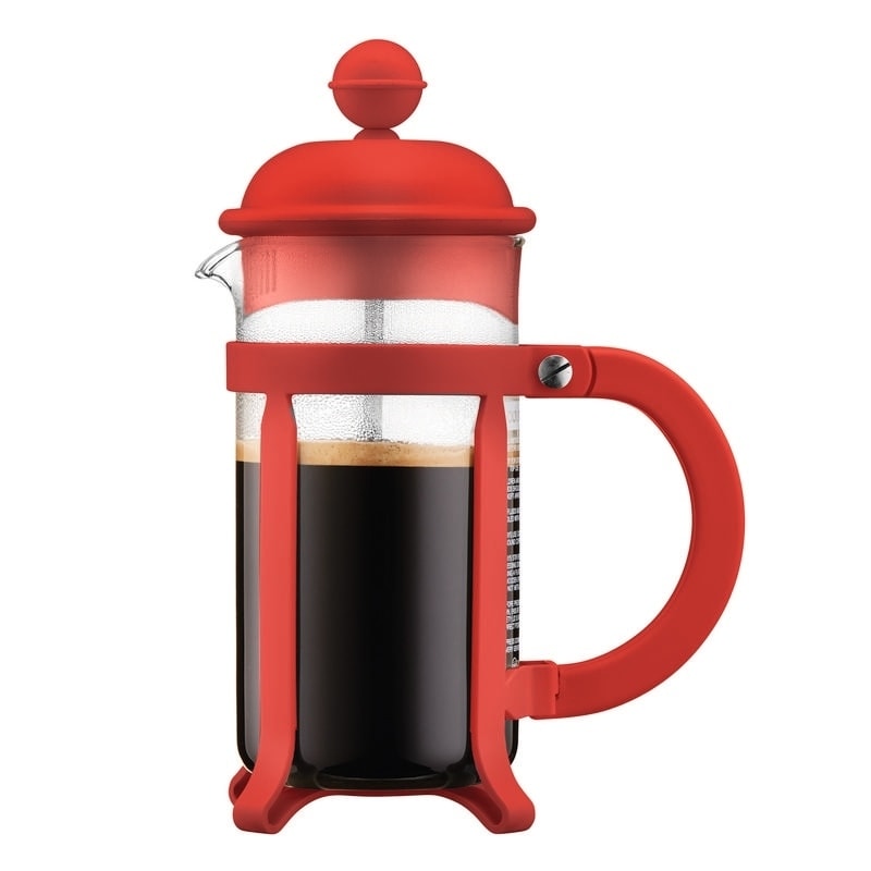 1 Liter Red 34 Ounce Bodum Brazil French Press Coffee Maker
