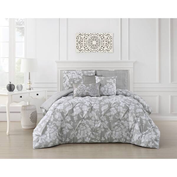 Shop The Gray Barn Drum Cloondance Pinch Pleat 6 Piece Comforter