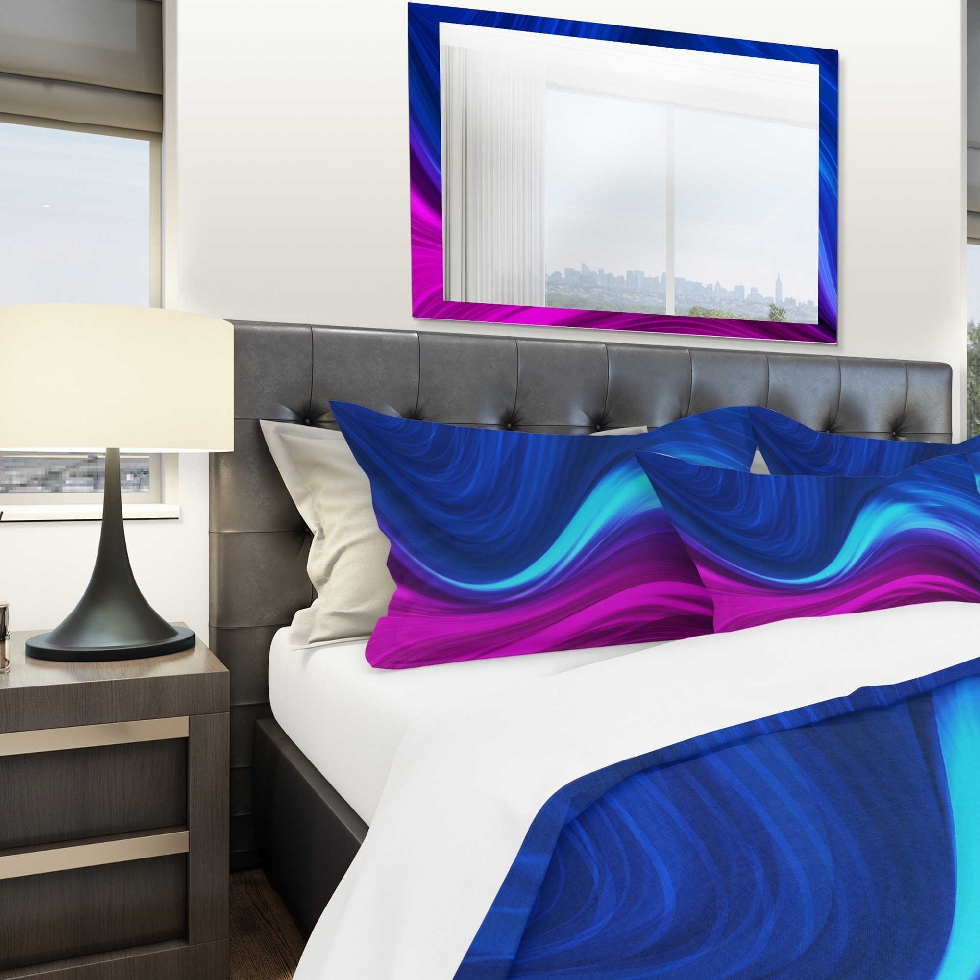 Designart 'Synchronicity' Modern & Contemporary Bedding Set