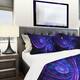 Designart 'Royal Purple & Blue Dream' Modern & Contemporary Bedding Set ...