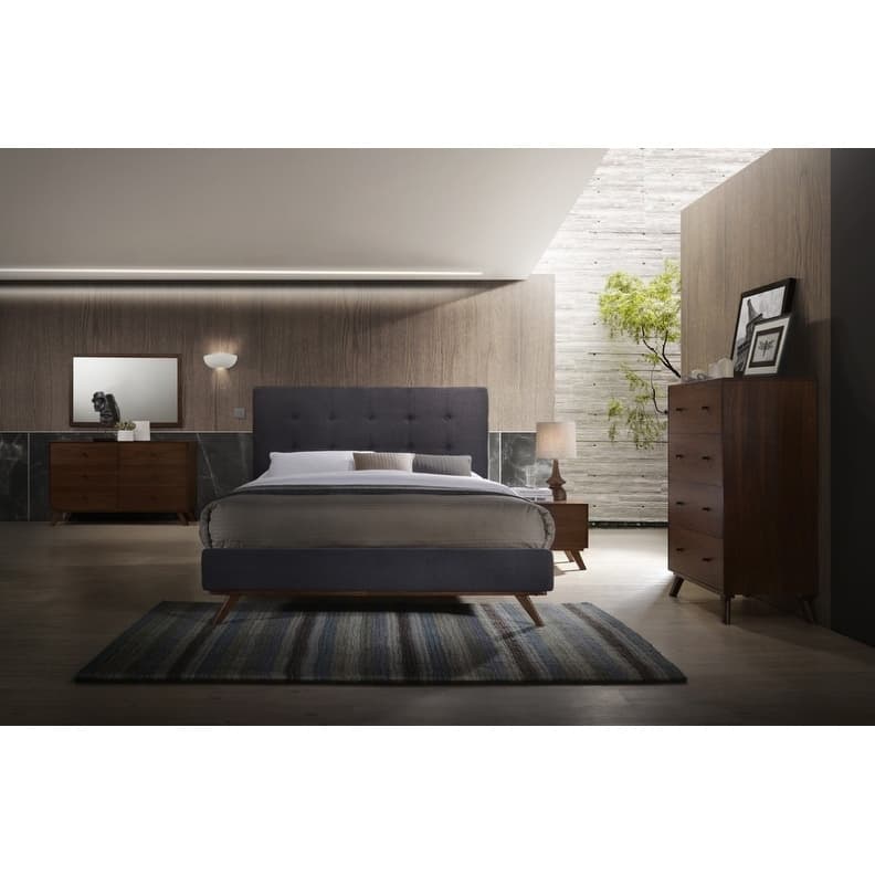 Modrest Addison Mid-Century Modern Walnut Dresser