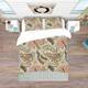 Designart 'Vintage Indian Floral Pattern' Tropical Bedding Set - Duvet Cover & Shams