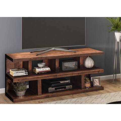 Carbon Loft Grimm Whiskey-finish Wood 64-inch Media Console