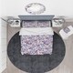 Designart 'Purple Blue and White in Vintage Flower' Traditional Bedding ...