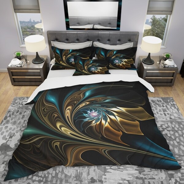 brown and blue duvet covers king