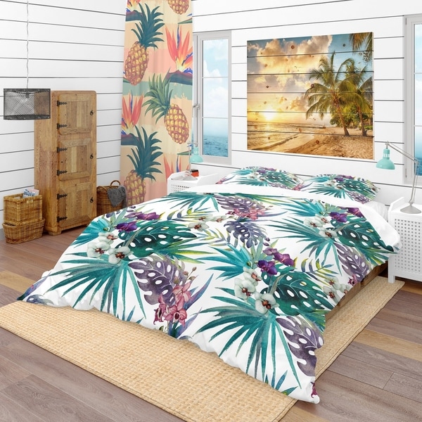 tropical bedding