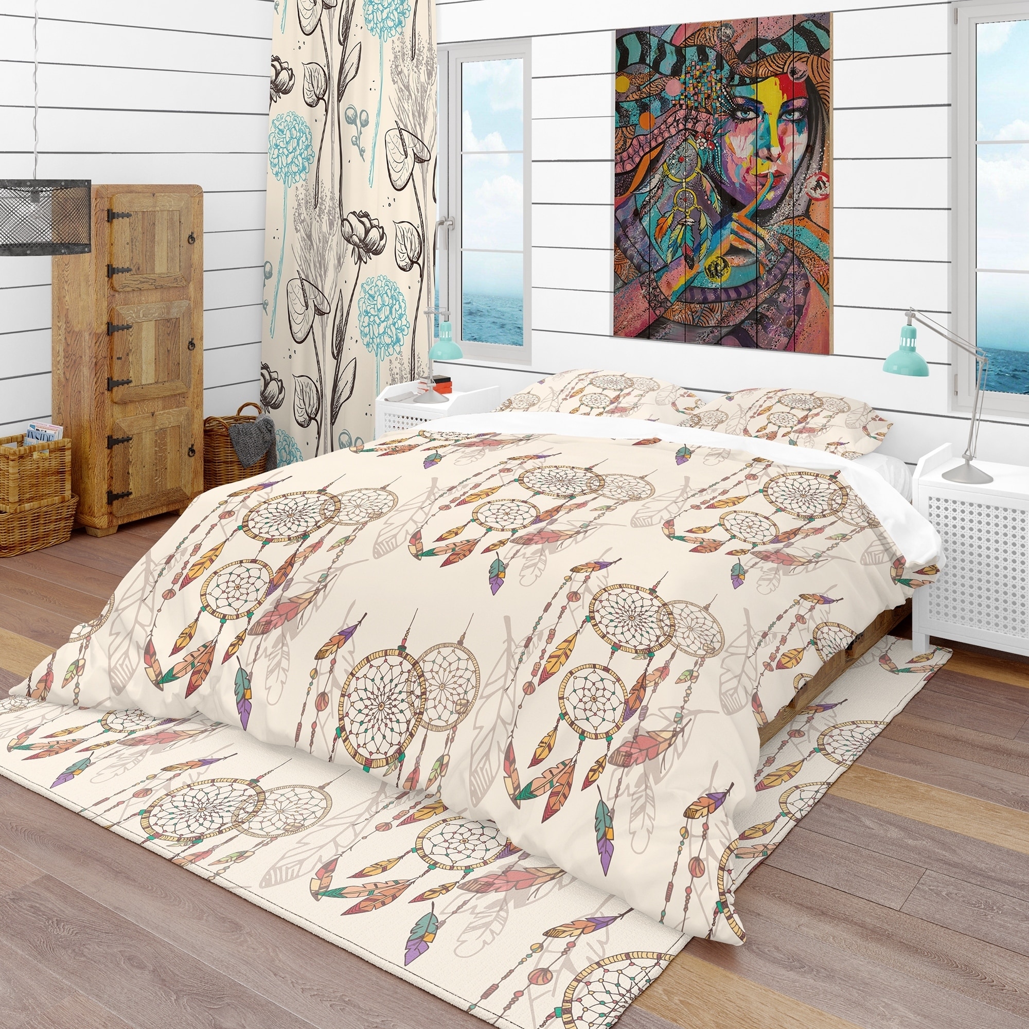 Queen Duvet Cover Abstract Art Duvet King Size Duvet Boho Bedding Luxury Bedding Colorful Bed Cover Artistic Bedding Designer Bedding