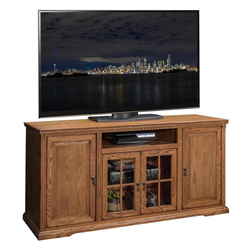 Copper Grove Millau Oak and Veneer 64-inch TV Console