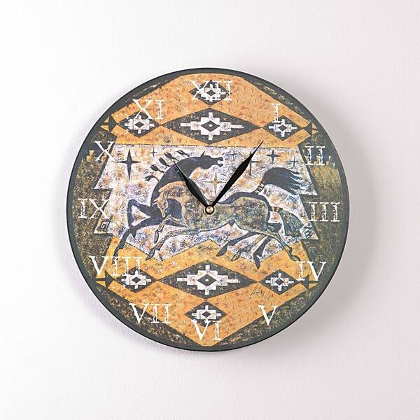 slide 1 of 1, Dance of the Stars 12 Inch Round Clock