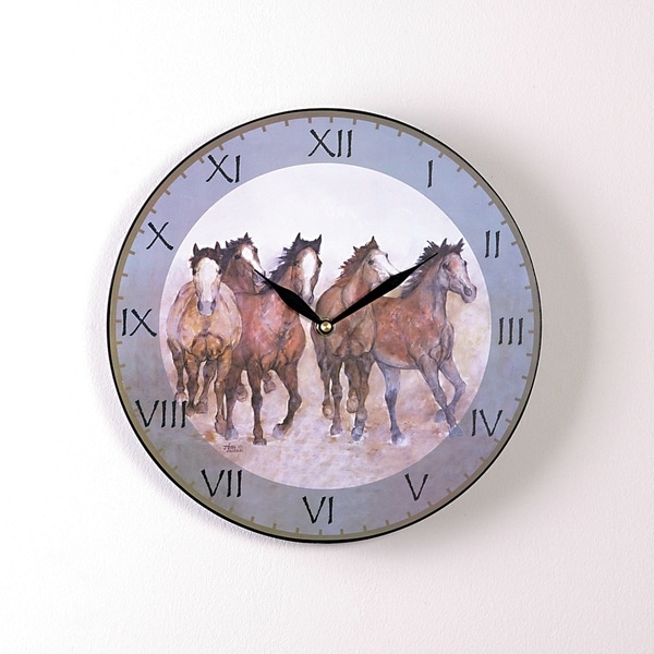 Getting Through It 12 Inch Round Clock