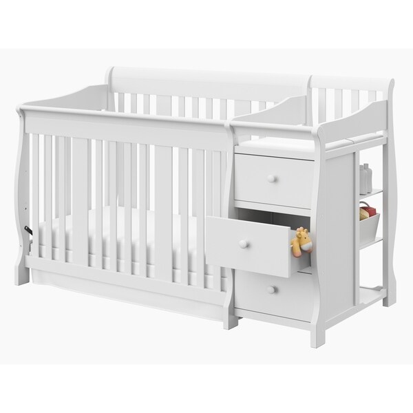 Shop Storkcraft Portofino 4 In 1 Convertible Crib And Changer