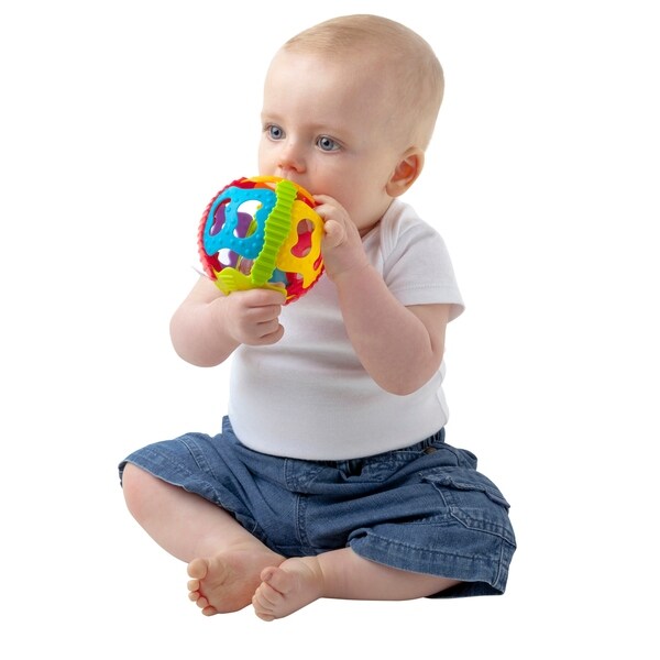playgro shake rattle and roll ball