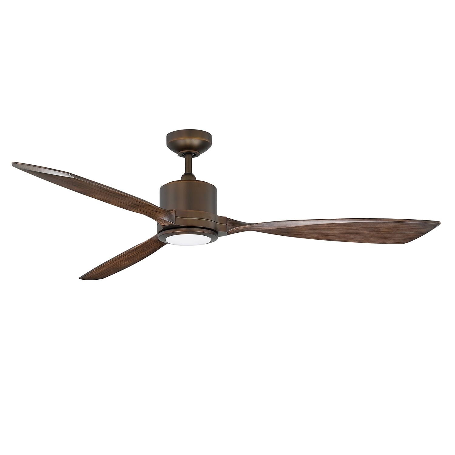 Altair 60 Inch Led Architectural Bronze And Dark Maple Ceiling Fan