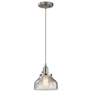 Reno 1-light Brushed Nickel Mini Pendant
