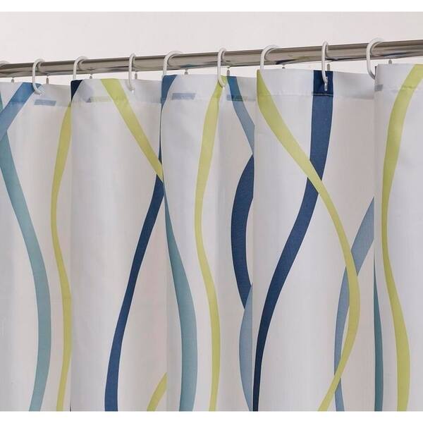 Shop Waterproof Fabric Shower Curtain Liner 72x72 Inch Free