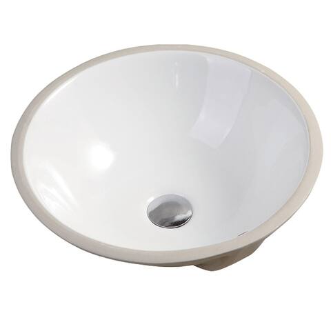 12 inch round undermount sink