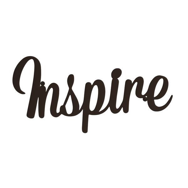 Shop Metal Cutout Inspire Decorative Wall Sign 3d Word Art Lavish