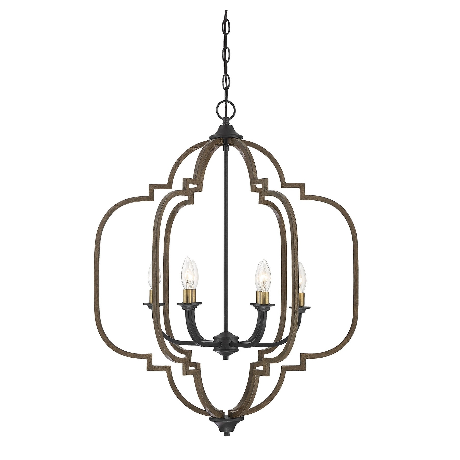 Westwood Barrelwood 6-light Chandelier - Chandeliers For Bedrooms by Overstock.com