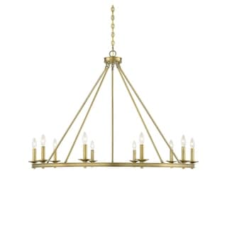 Middleton 10-light Single Tier Chandelier (Nickel/Brass - Gold) - Chandeliers For Bedrooms by Overstock.com