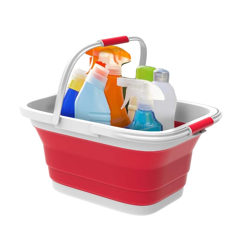 Collapsible Laundry Basket-Multiuse Organizer/Storage Container by Lavish Home
