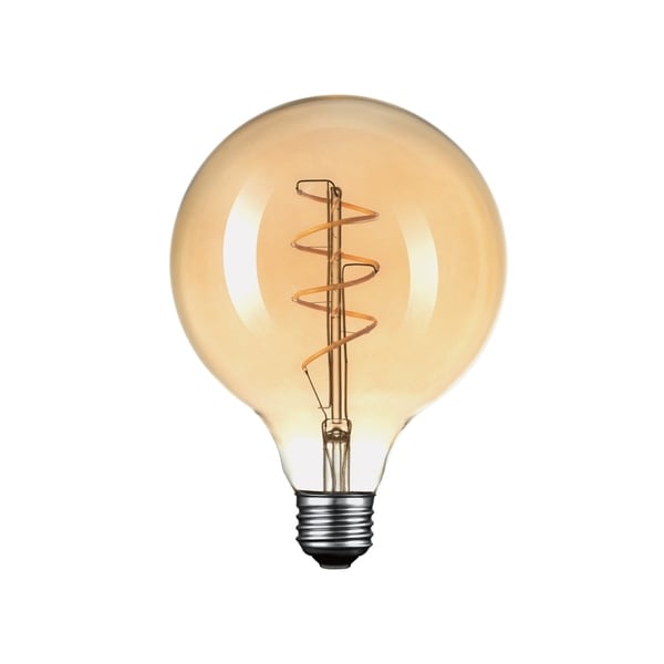 Oversized Round Vintage Style 40W Equivalent Soft White (2200K) Dimmable LED Light Bulb. Opens flyout.