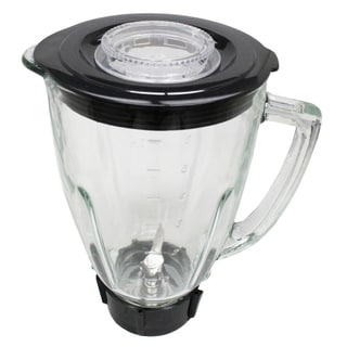 Better Chef 6 Piece 48 Oz Round Blender Glass Jar Replacement Kit