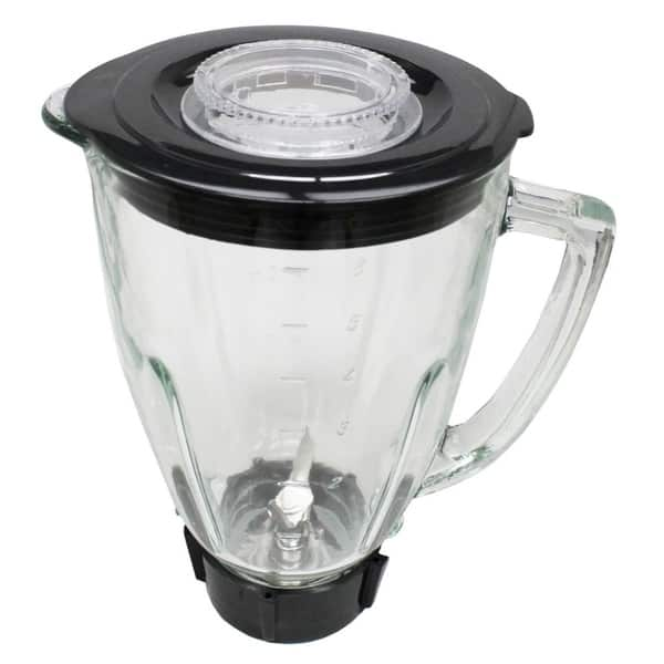 Better Chef 48 oz Round Blender Glass Jar 6-Piece Replacement Kit