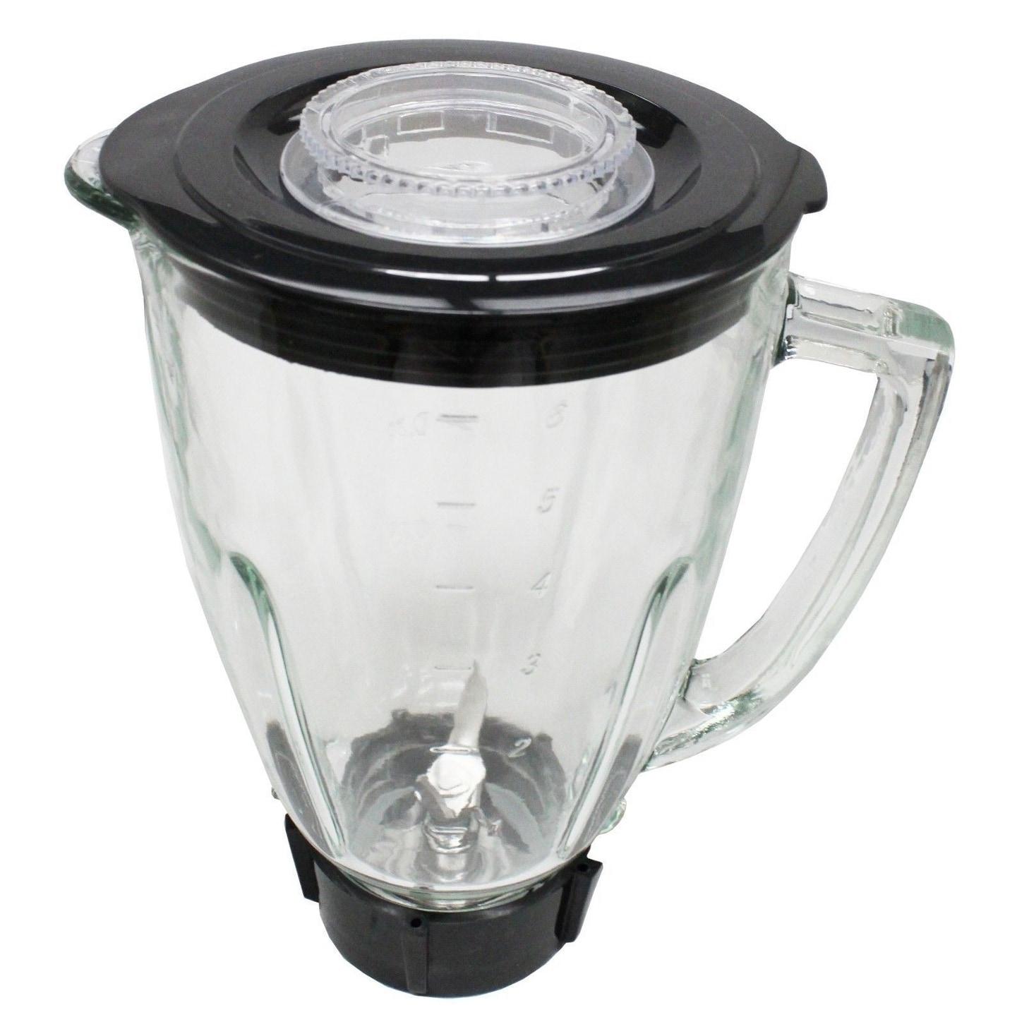  Oster Blender 6-Cup Glass Jar, Lid, Black and clear : Home &  Kitchen