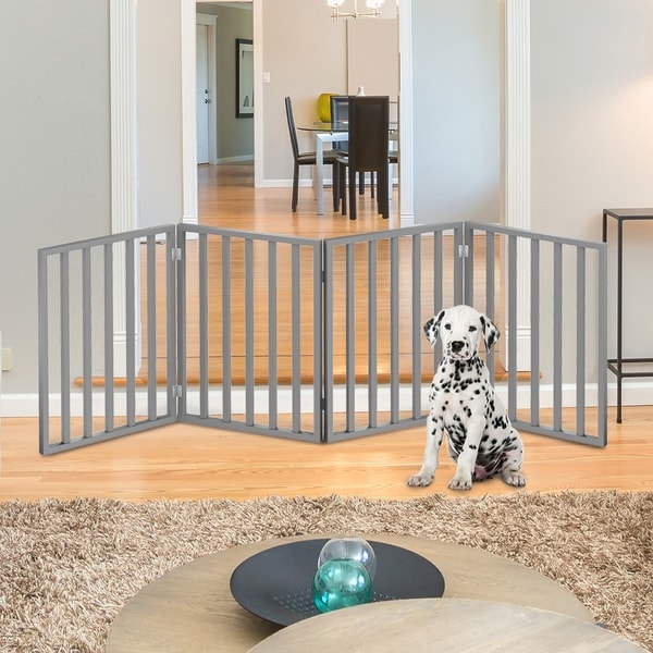 accordion style dog gate