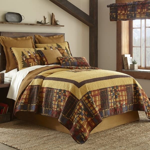 Donna Sharp Doe Valley King Quilt Set - Bed Bath & Beyond - 23527486