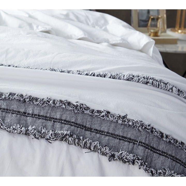 Shop Boa Noite 200tc Washed Percale Duvet Cover Free Shipping