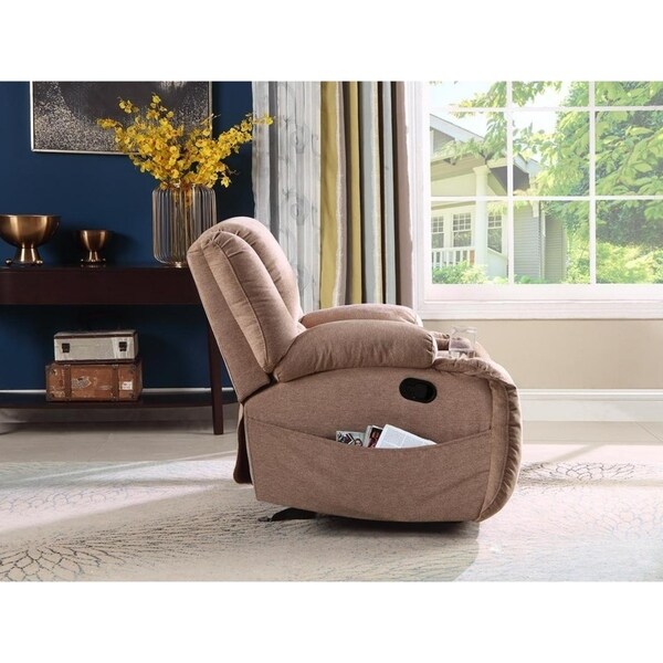 plush glider rocker